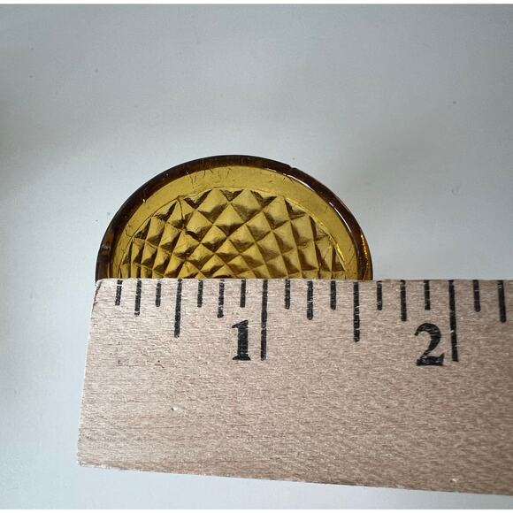 Amber Plant Propagation Jars Cups Containers Vintage Shot Glasses set of 4 - Picture 9 of 10